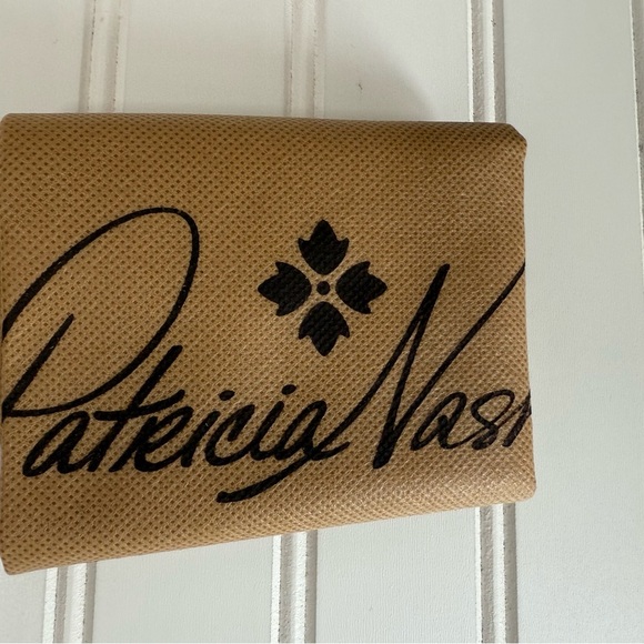 Patricia Nash Crossbody Bag Riot Rust Signature Map Collection Leather NEW 1180 - Picture 5 of 5
